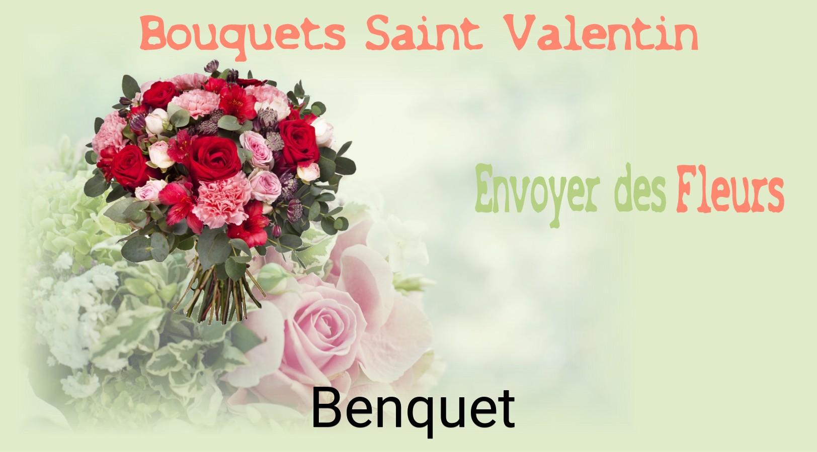 Roses de Saint-Valentin livrées à Benquet